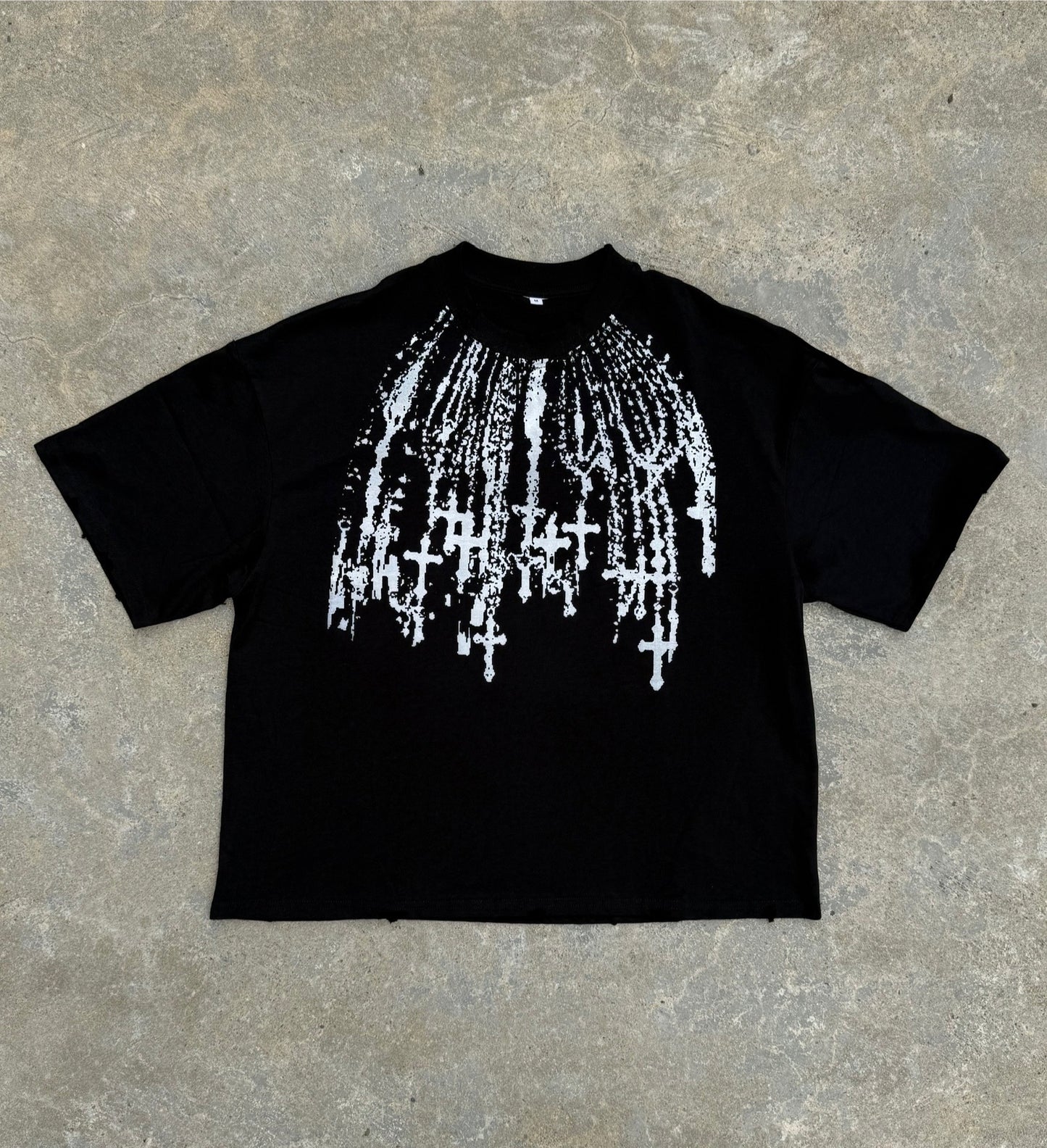 Way2rosary black tee