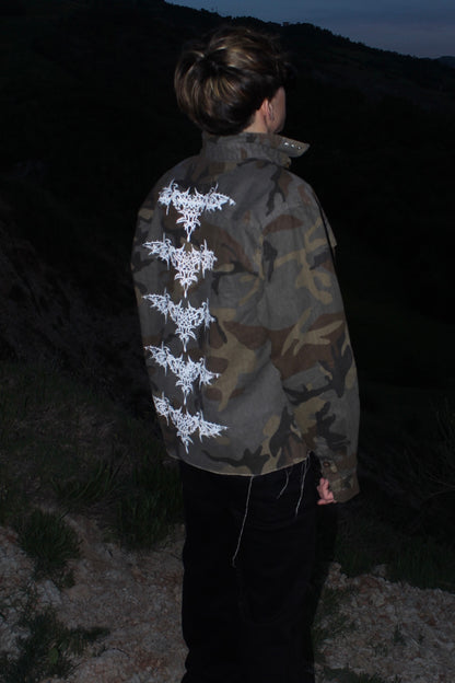 "Way2Bat" Camo Denim Shirt